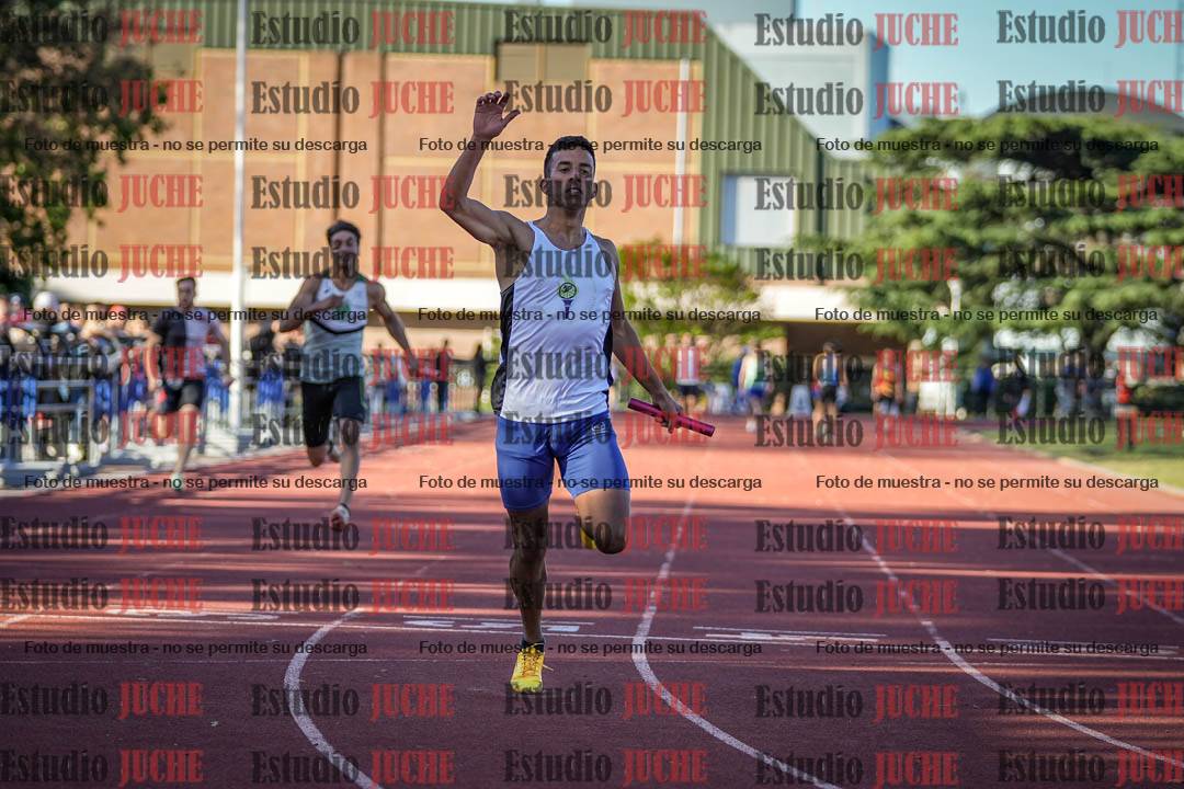 Fotos de las Postas 4x100 m de varones