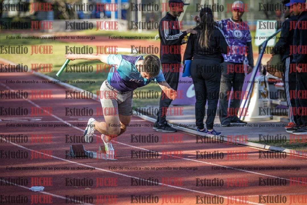 Fotos de las Postas 4x100 m de varones