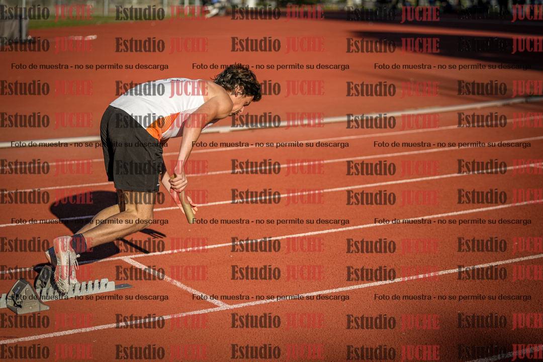 Fotos de las Postas 4x100 m de varones
