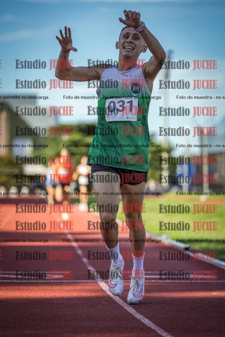 Fotos de los 1500 m llanos de varones