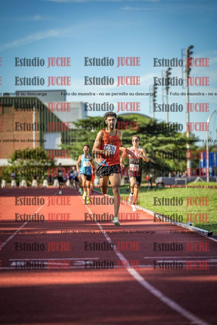Fotos de los 1500 m llanos de varones