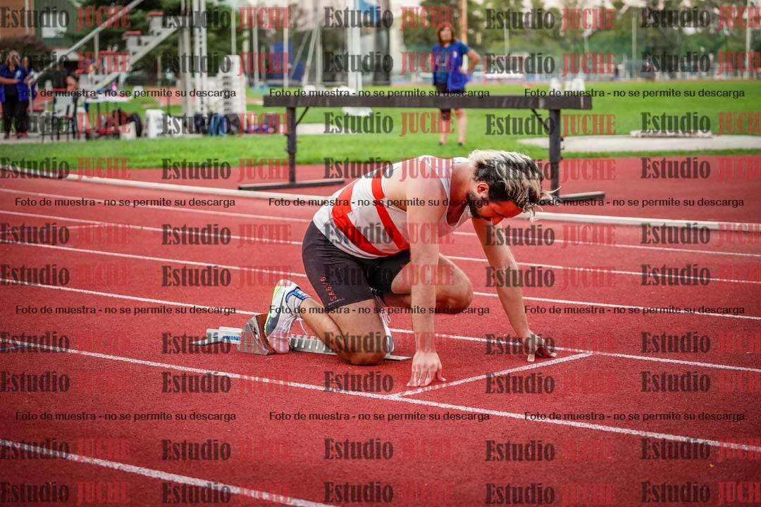 Fotos de los 400 m llanos de varones - decatlón 5