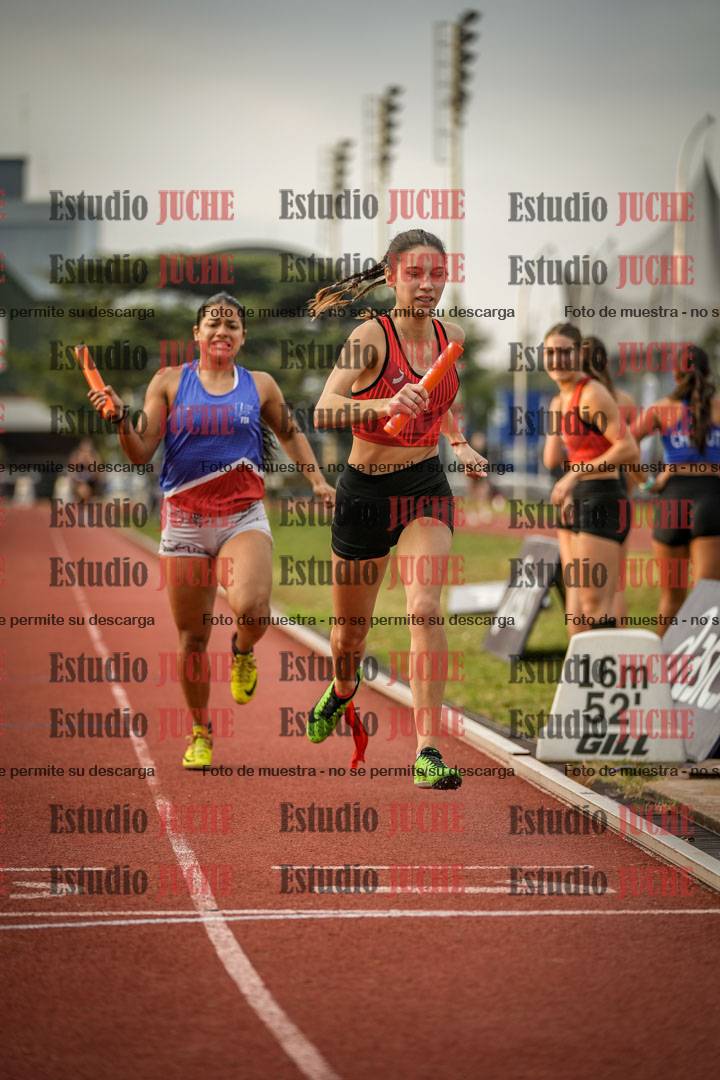Fotos de las postas 4x400 m llanos de mujeres