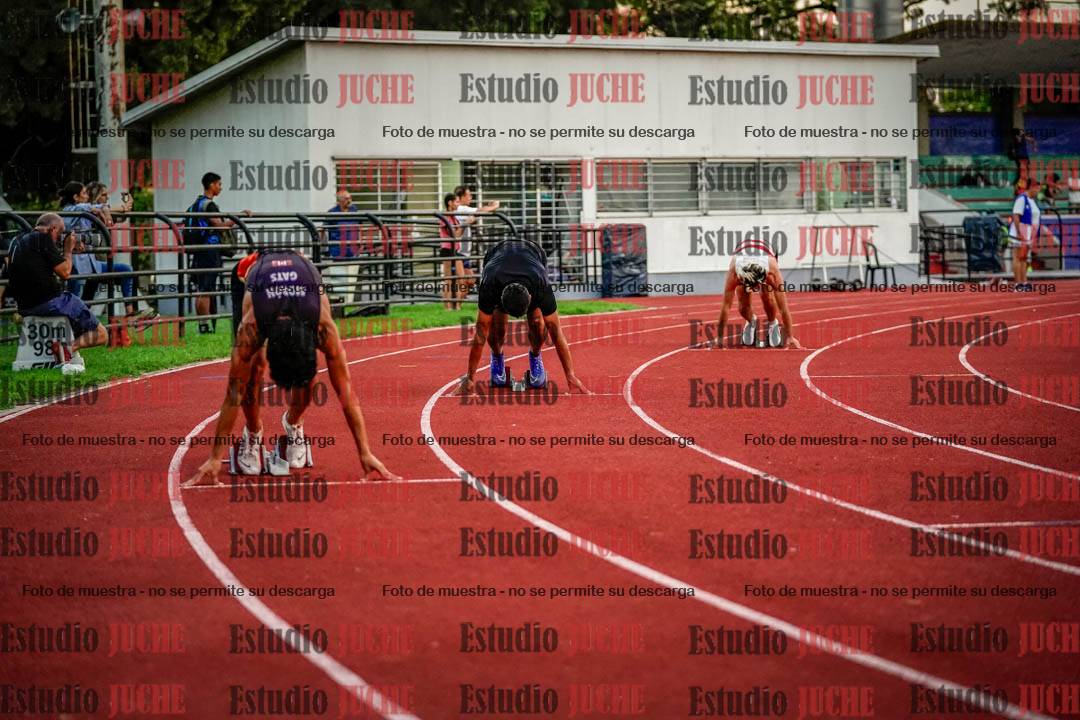 Fotos de los 400 m llanos de varones - decatlón 5