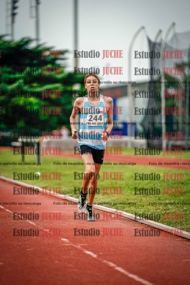 Fotos de los 2400 m de varones