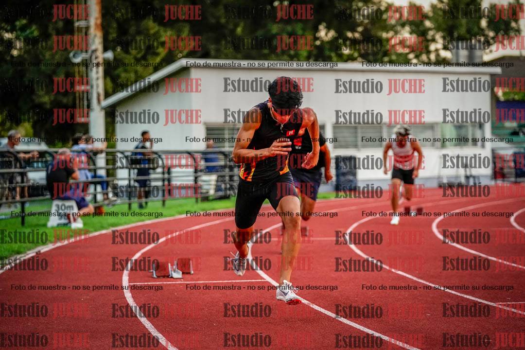 Fotos de los 400 m llanos de varones - decatlón 5