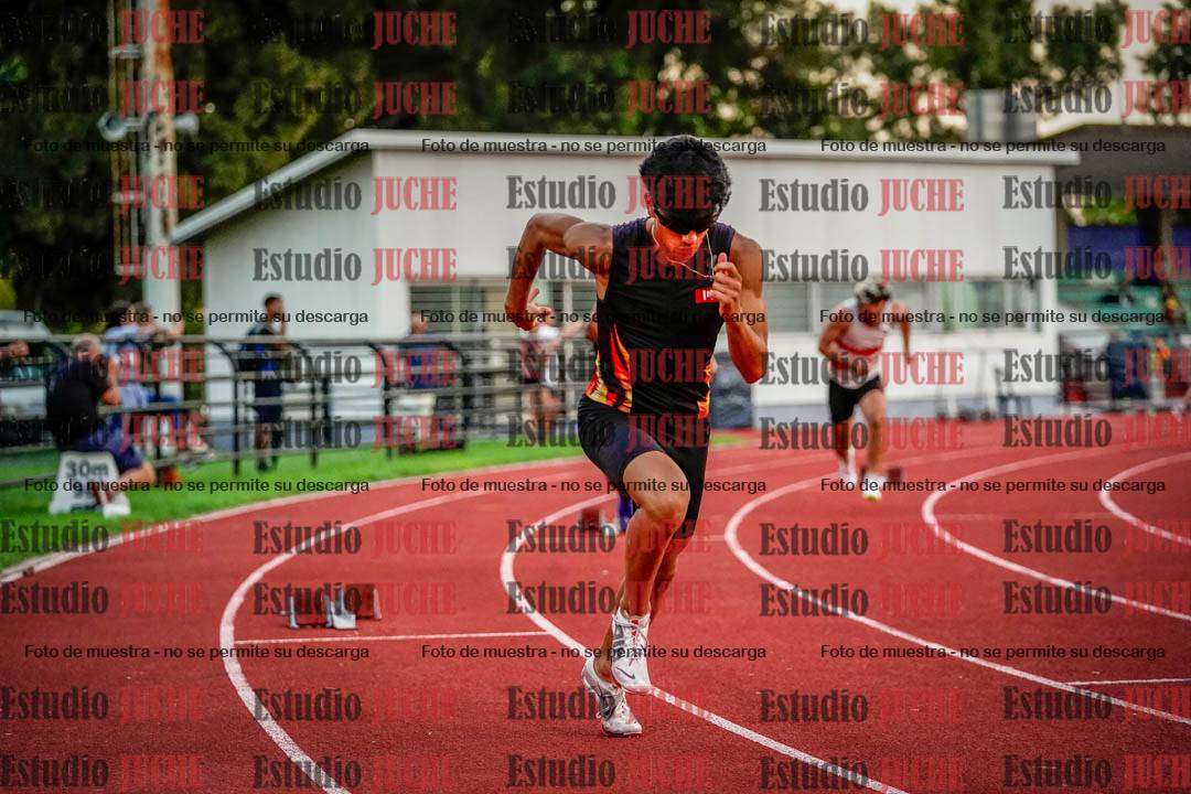 Fotos de los 400 m llanos de varones - decatlón 5