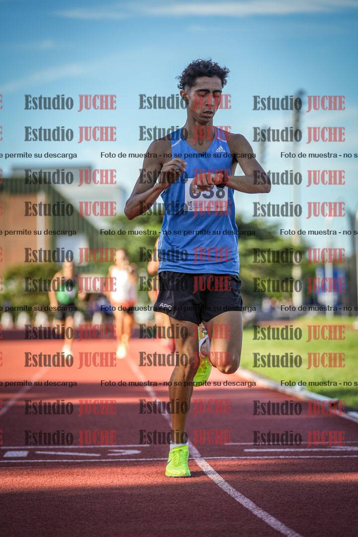 Fotos de los 1500 m llanos de varones