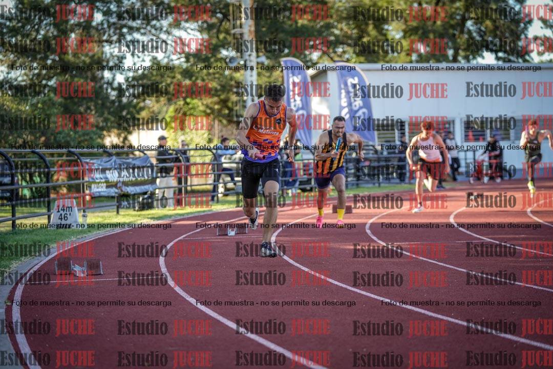Fotos de las Postas 4x100 m de varones