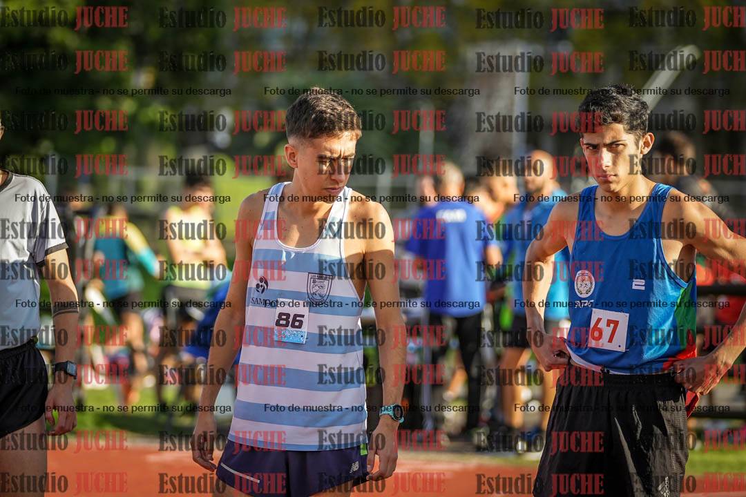 Fotos de los 1500 m llanos de varones