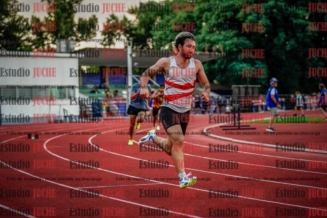 Fotos de los 400 m llanos de varones - decatlón 5
