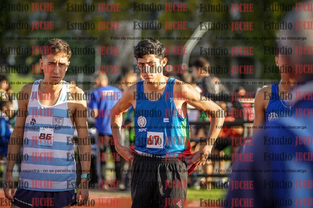 Fotos de los 1500 m llanos de varones