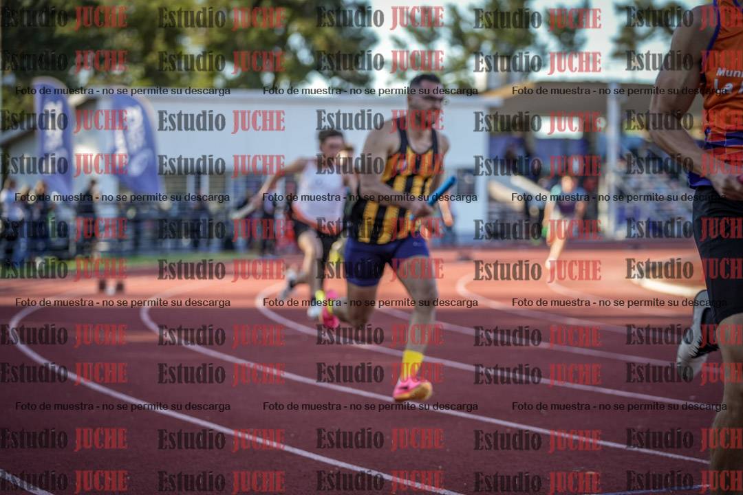 Fotos de las Postas 4x100 m de varones