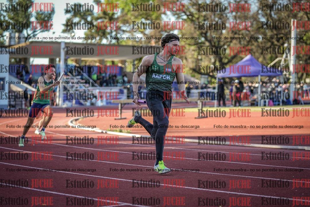 Fotos de las Postas 4x100 m de varones