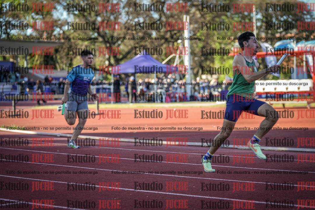 Fotos de las Postas 4x100 m de varones