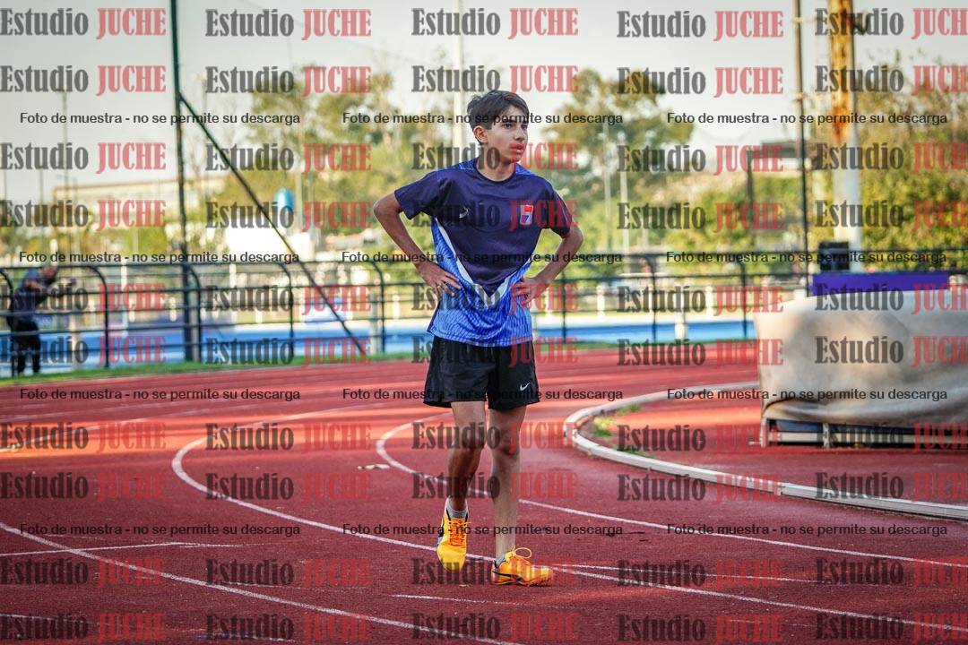 Fotos de los relevos 4x100 m de varones