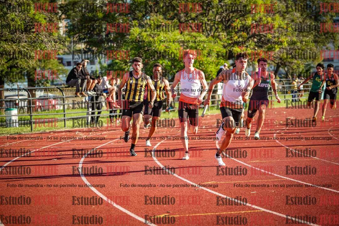 Fotos de las Postas 4x100 m de varones