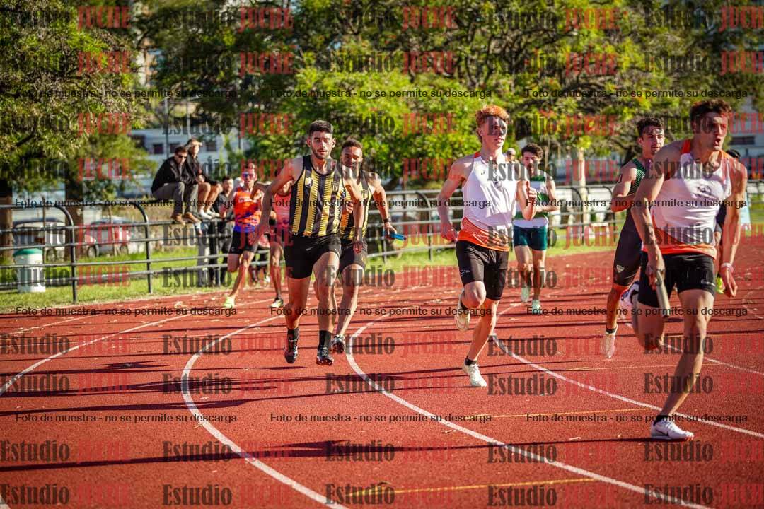 Fotos de las Postas 4x100 m de varones