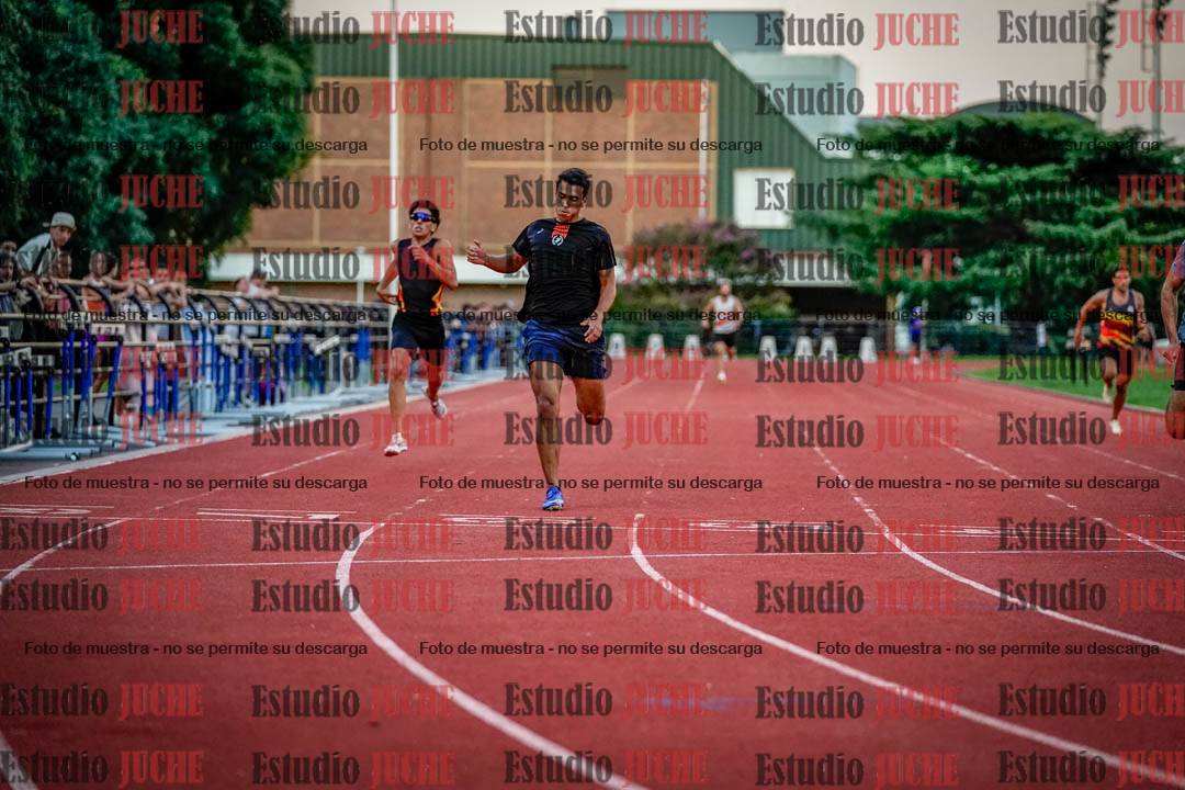 Fotos de los 400 m llanos de varones - decatlón 5