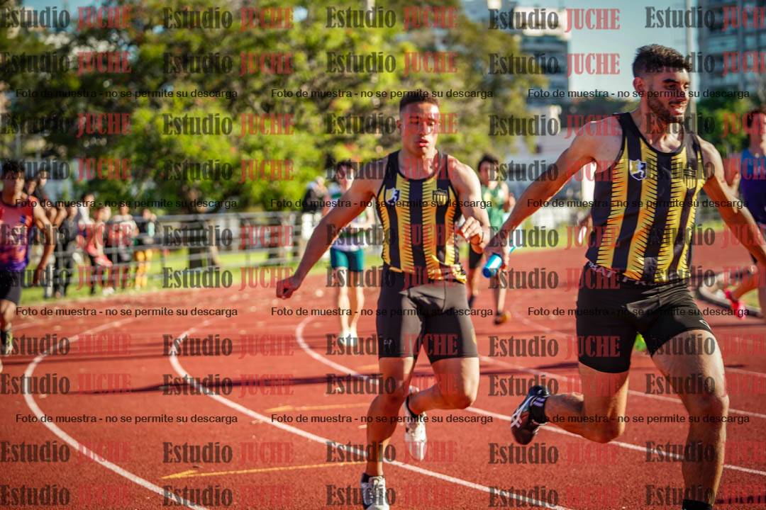 Fotos de las Postas 4x100 m de varones