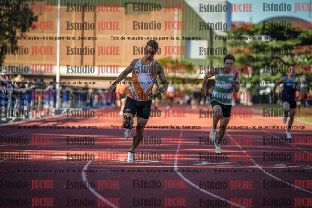 Fotos de las Postas 4x100 m de varones