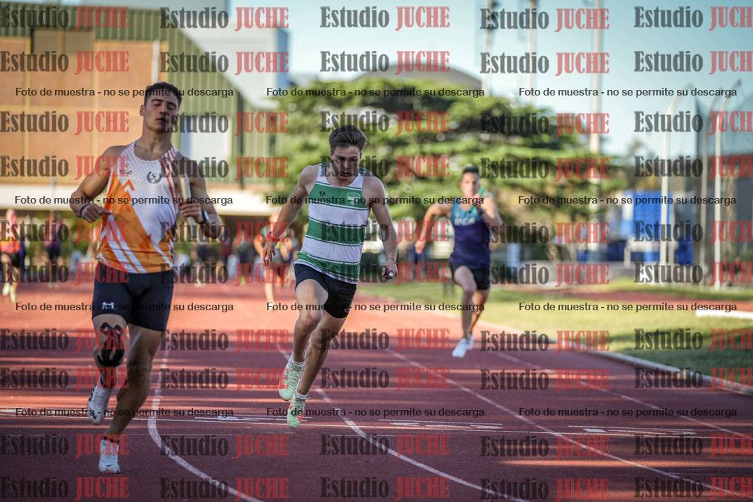 Fotos de las Postas 4x100 m de varones
