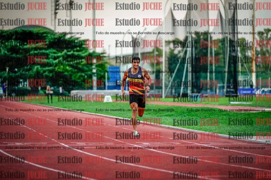 Fotos de los 400 m llanos de varones - decatlón 5