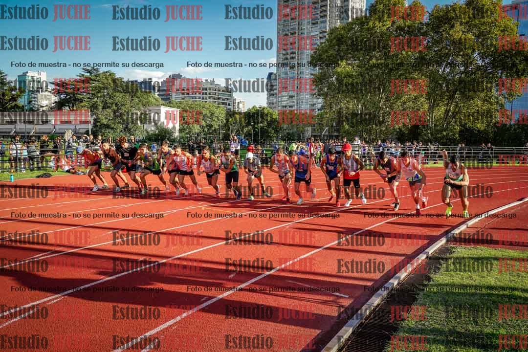 Fotos de los 1500 m llanos de varones