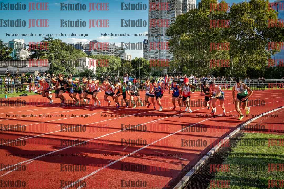 Fotos de los 1500 m llanos de varones