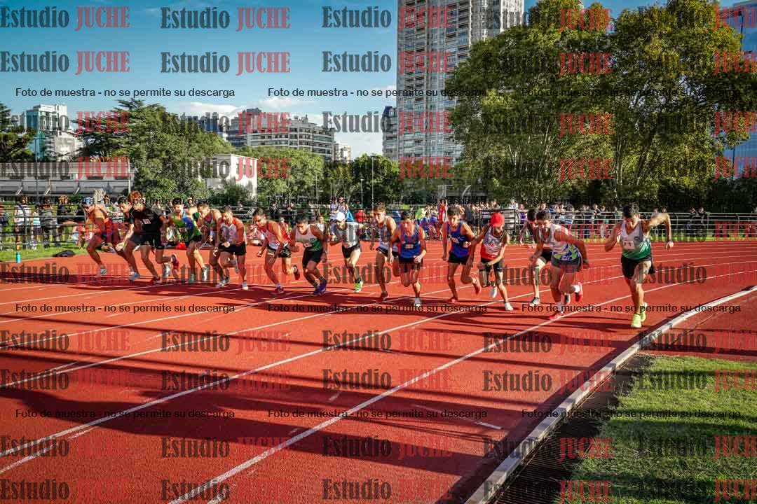 Fotos de los 1500 m llanos de varones