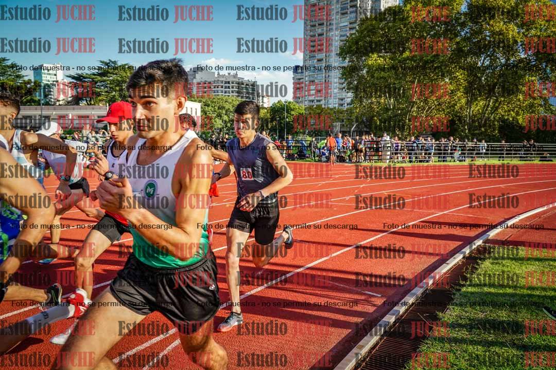 Fotos de los 1500 m llanos de varones