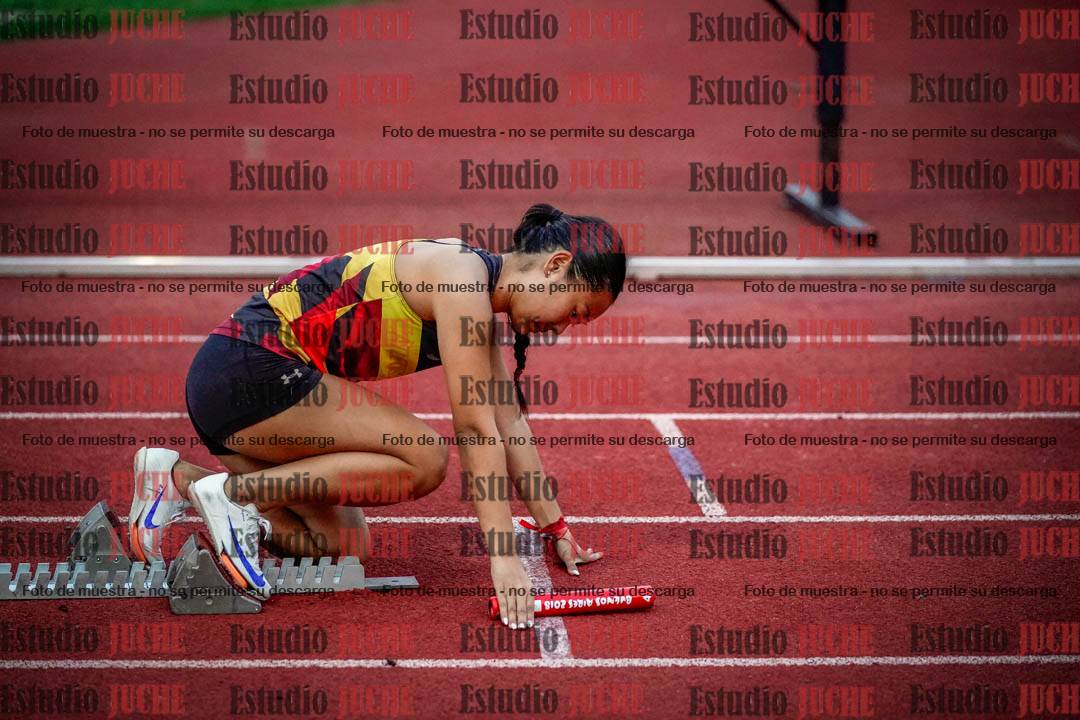 Fotos de las postas 4x100 m de mujeres