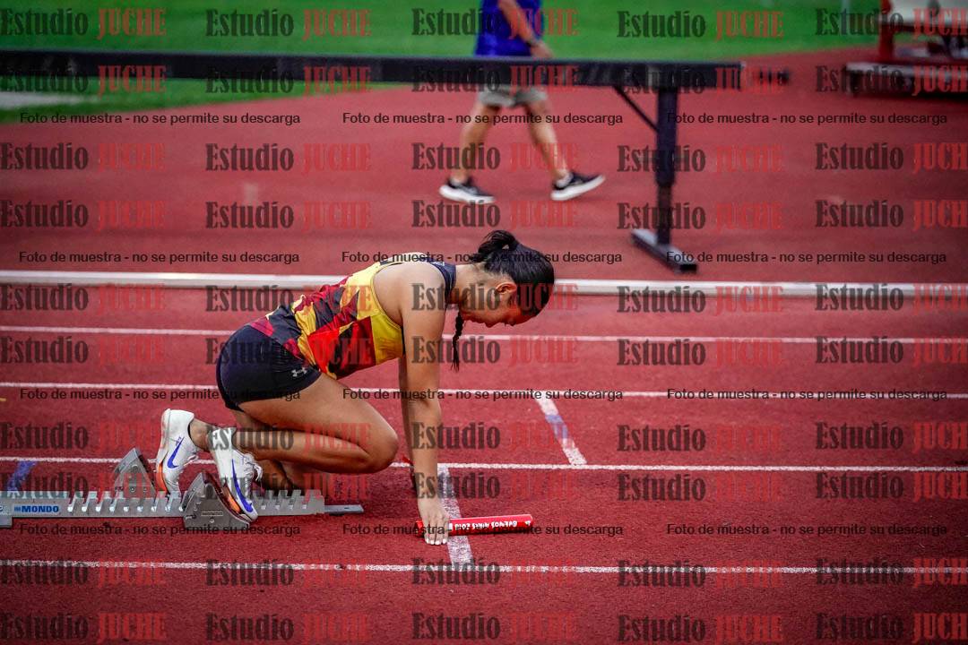 Fotos de las postas 4x100 m de mujeres