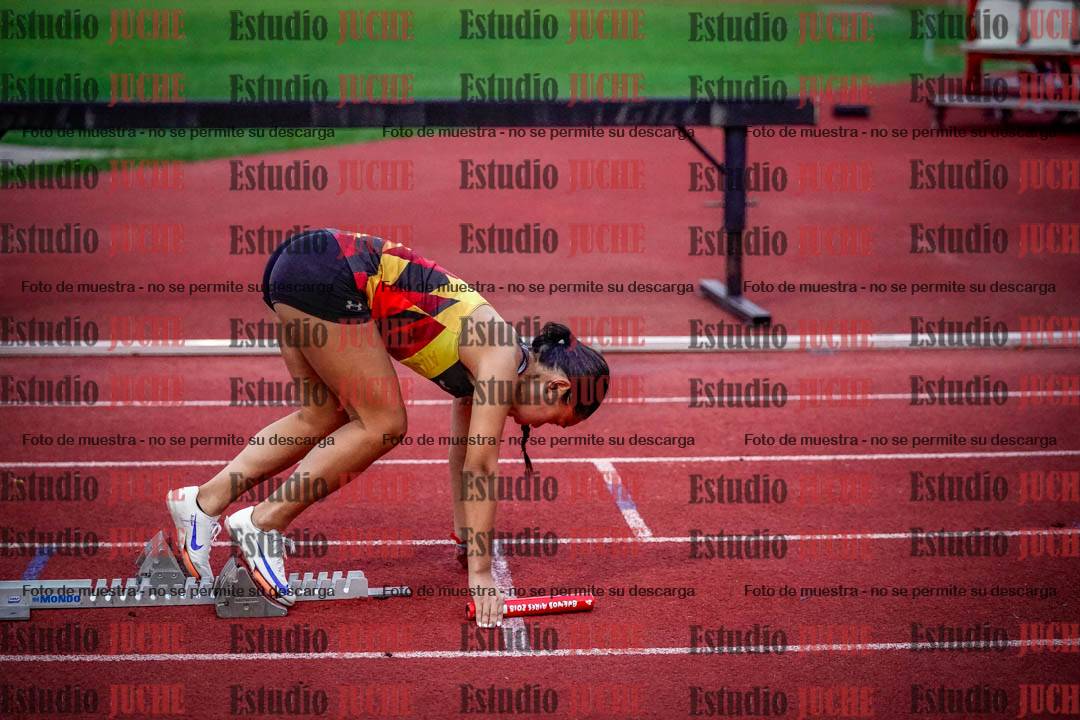 Fotos de las postas 4x100 m de mujeres