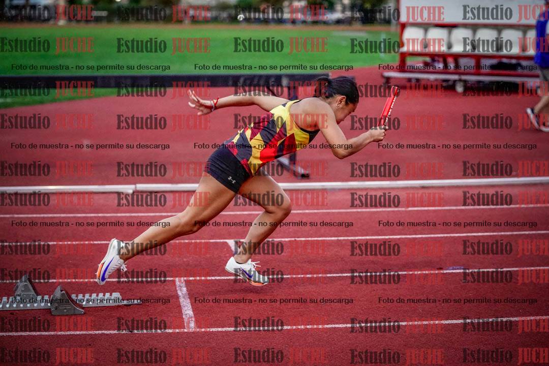 Fotos de las postas 4x100 m de mujeres