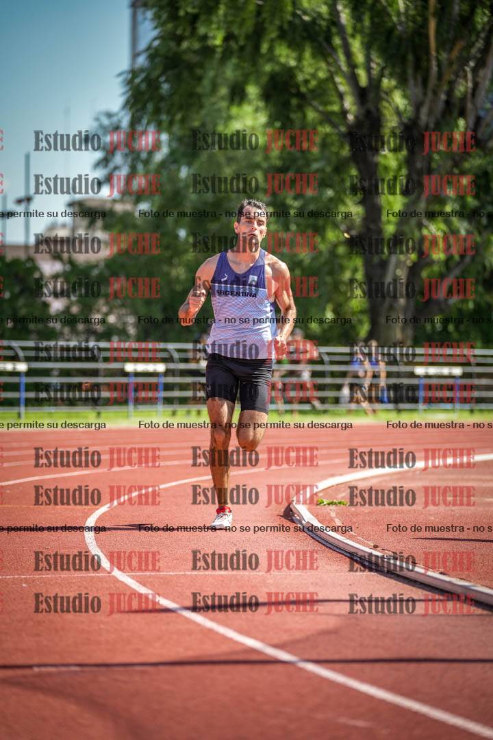 Fotos de los 1500 m llanos de varones - decatlón 10