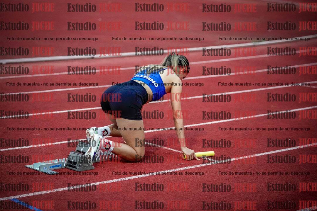 Fotos de las postas 4x100 m de mujeres