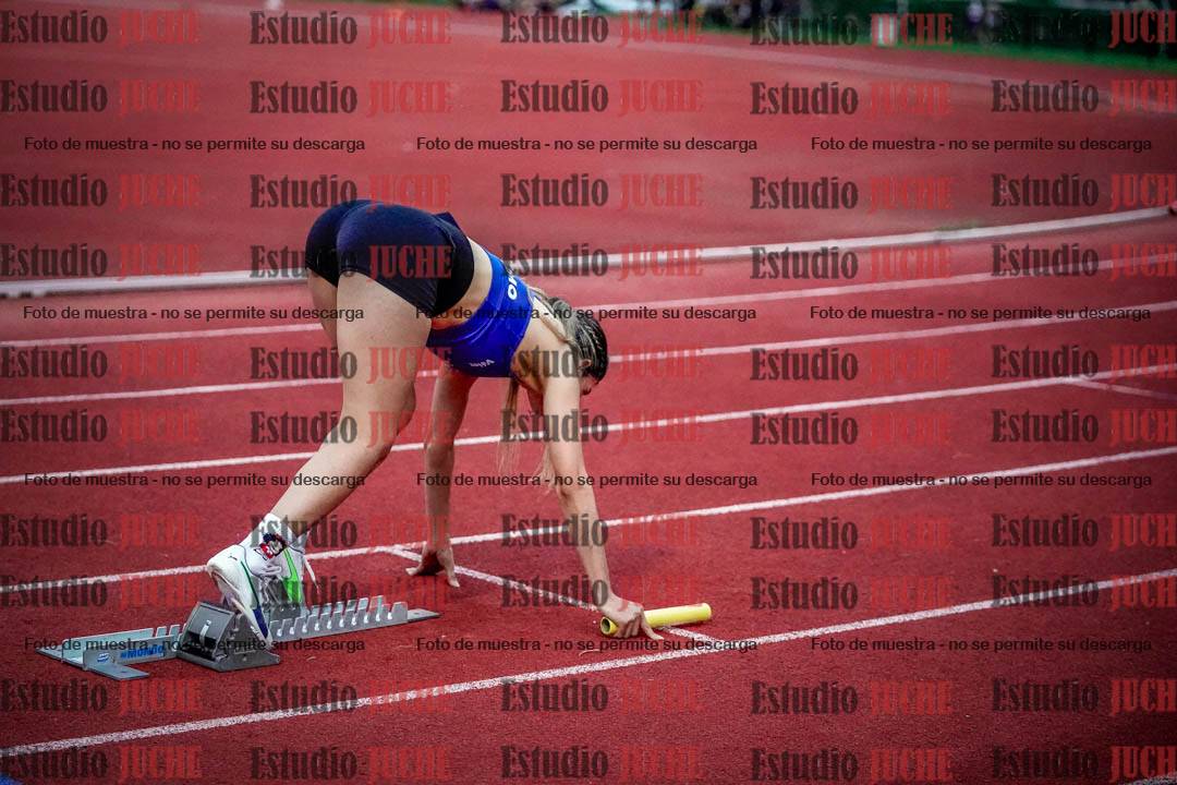 Fotos de las postas 4x100 m de mujeres