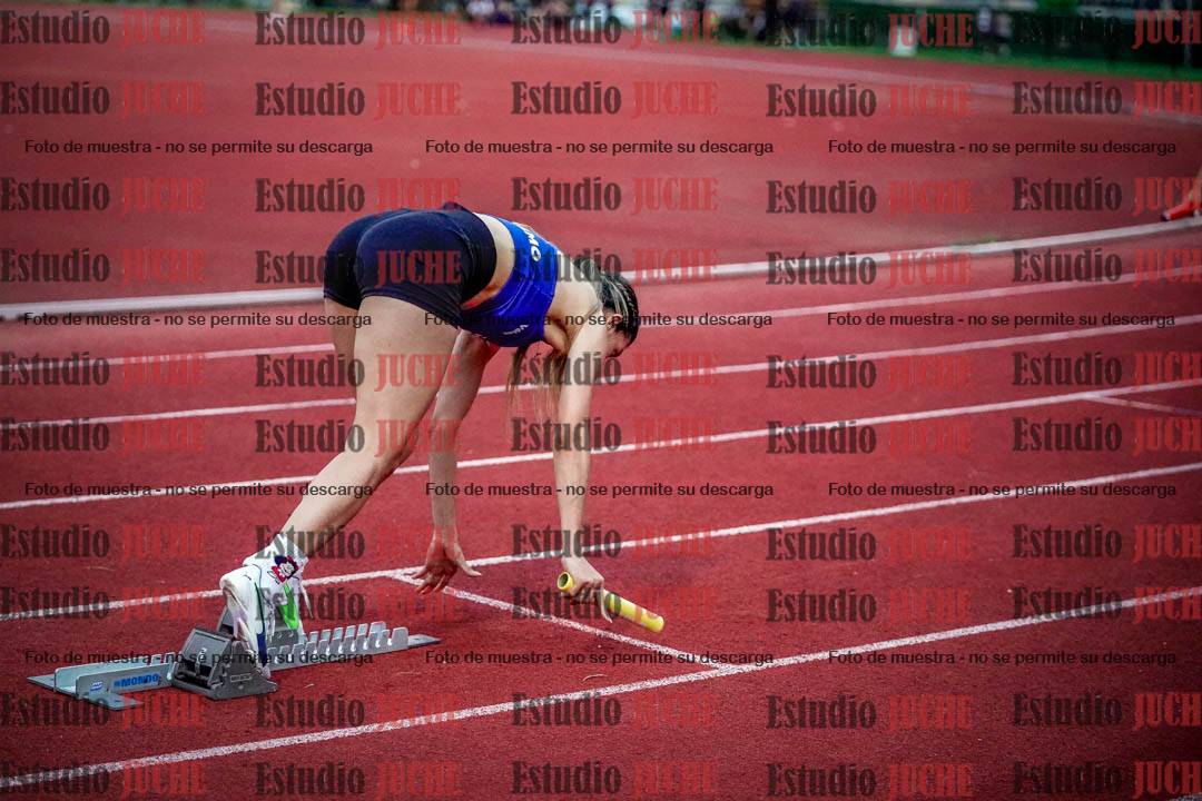 Fotos de las postas 4x100 m de mujeres