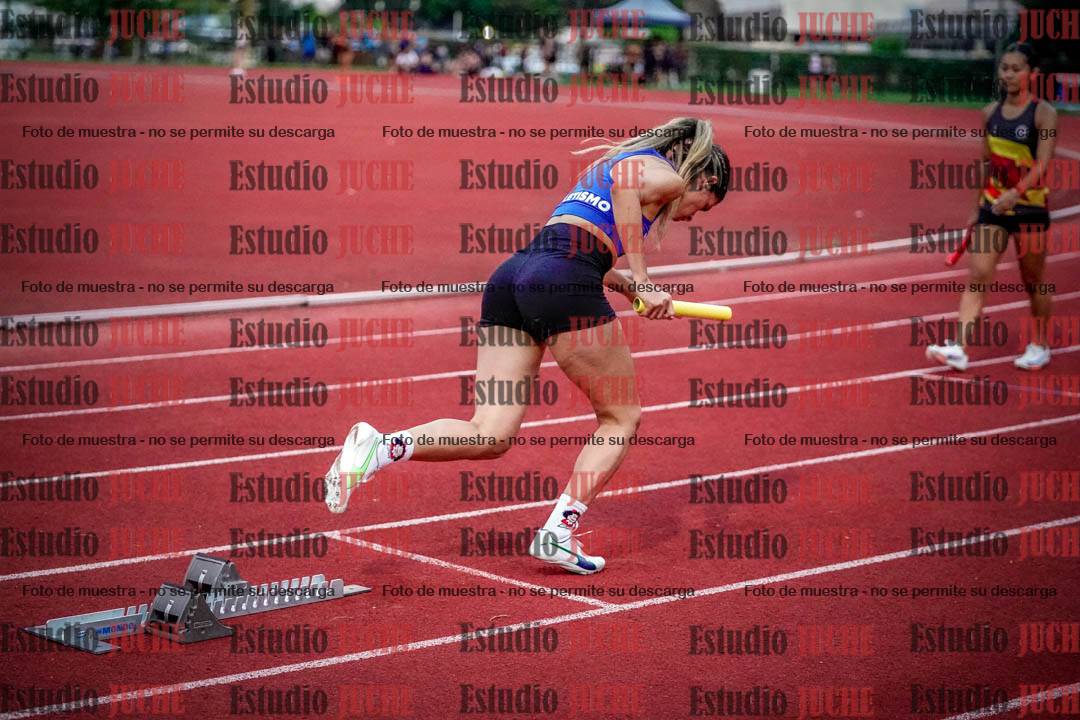 Fotos de las postas 4x100 m de mujeres