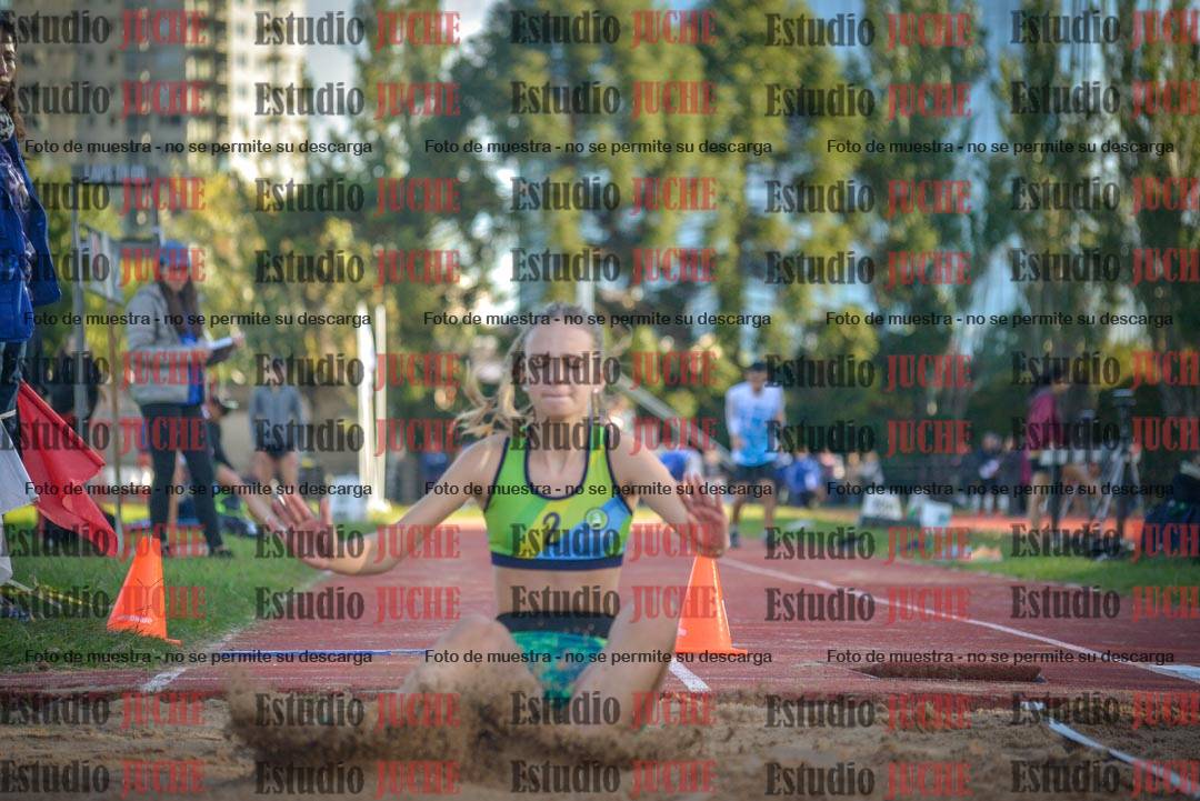 Fotos del salto en largo - mujeres U16