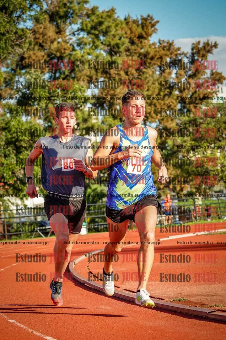 Fotos de los 1500 m llanos de varones