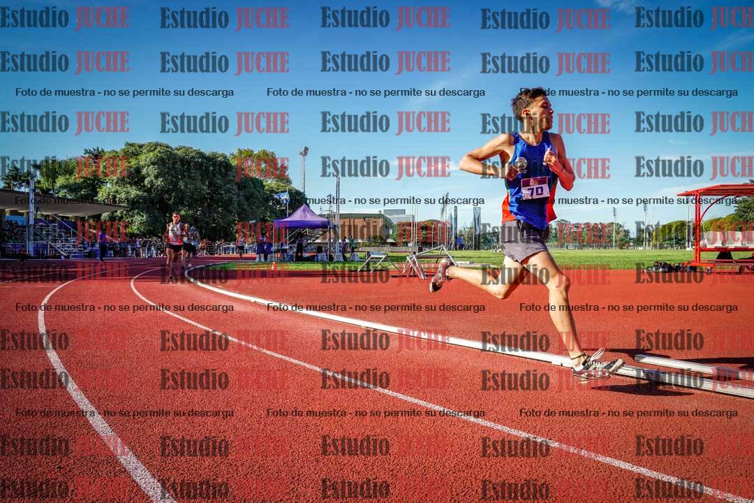 Fotos de los 1500 m llanos de varones