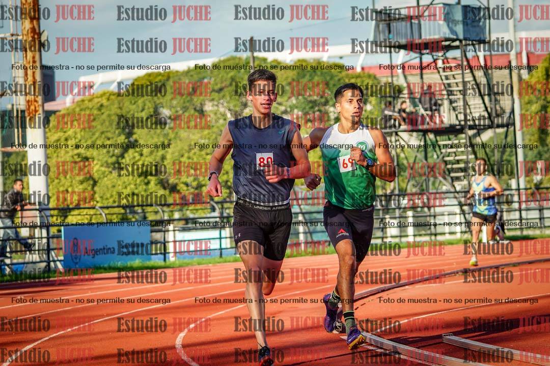 Fotos de los 1500 m llanos de varones