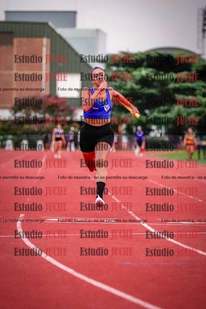 Fotos de las postas 4x100 m de mujeres