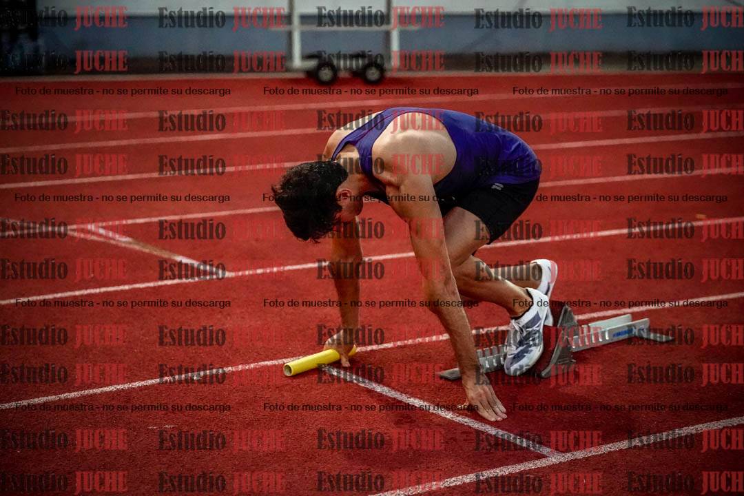 Fotos de las postas 4x100 m de varones