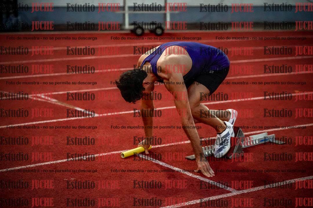 Fotos de las postas 4x100 m de varones