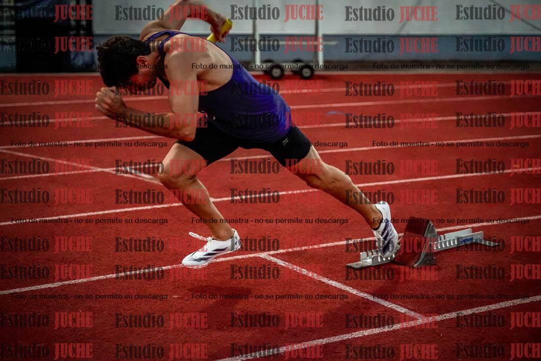 Fotos de las postas 4x100 m de varones