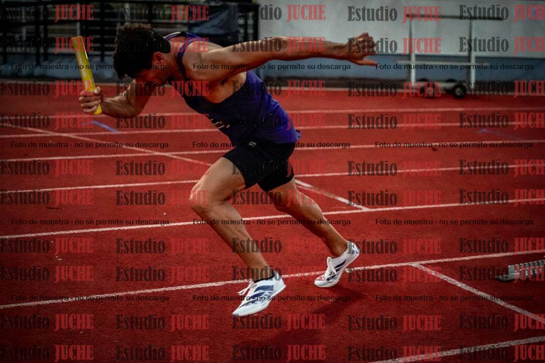 Fotos de las postas 4x100 m de varones