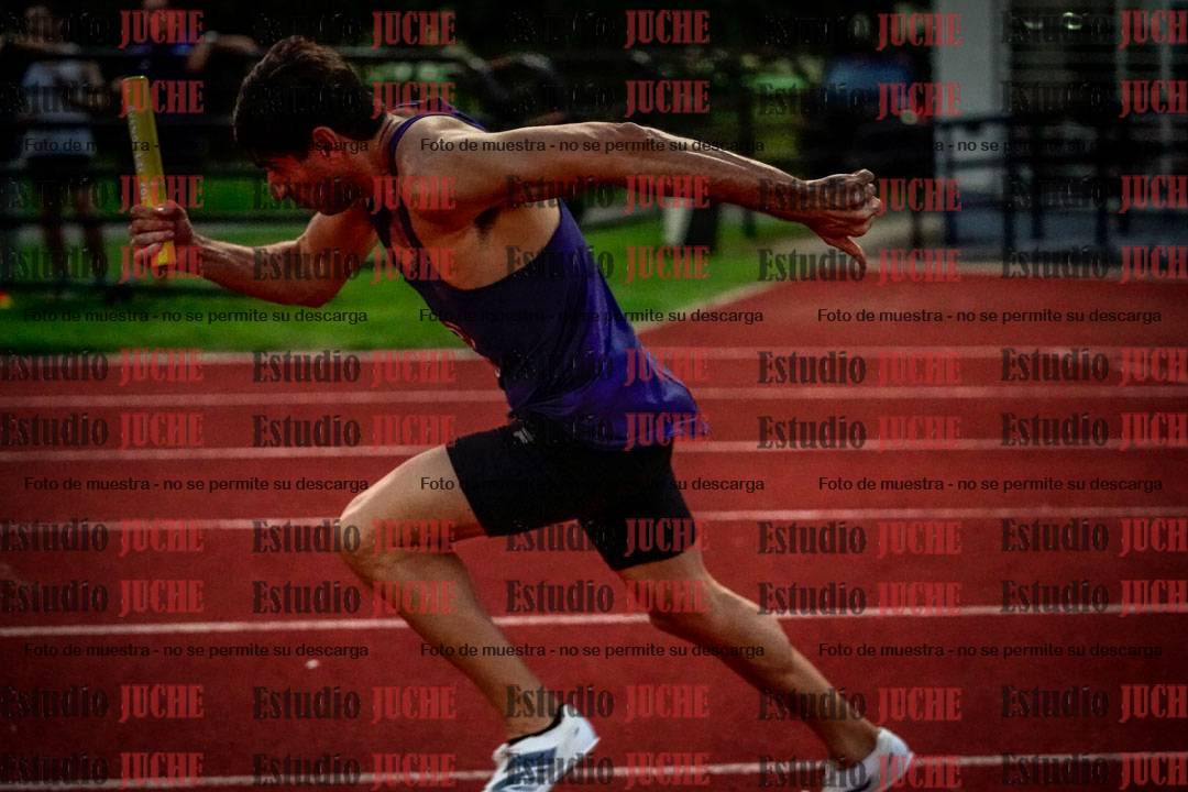Fotos de las postas 4x100 m de varones